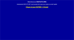 Desktop Screenshot of gratuitx.org