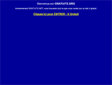 Tablet Screenshot of gratuitx.org